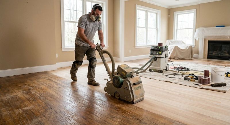 Ash Floor Refinishing in Overland Park, KS