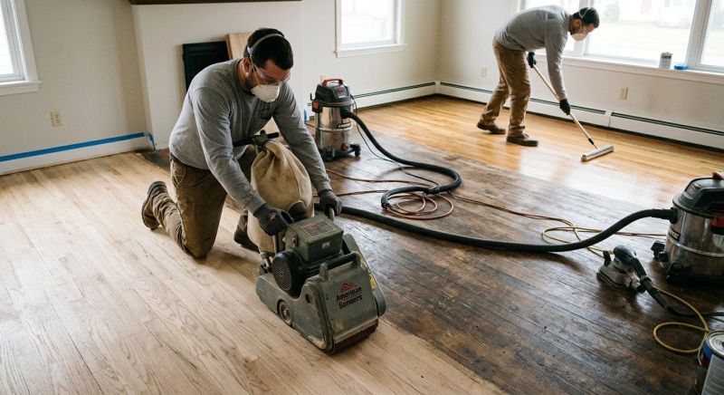 Birch Floor Refinishing in Overland Park, KS