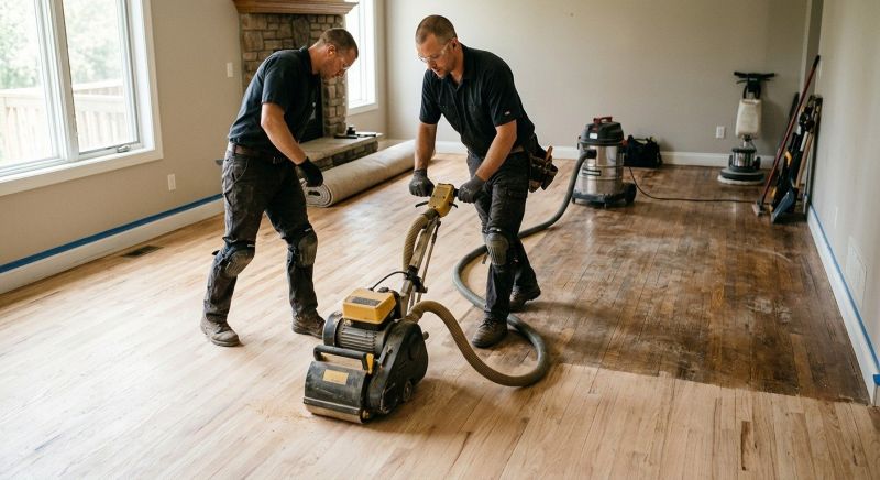 Cherry Floor Refinishing in Kansas City, KS