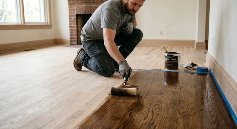 Floor Staining Service in Kansas City, KS