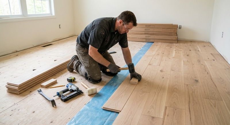 Hardwood Floor Installation in Fort Worth, TX