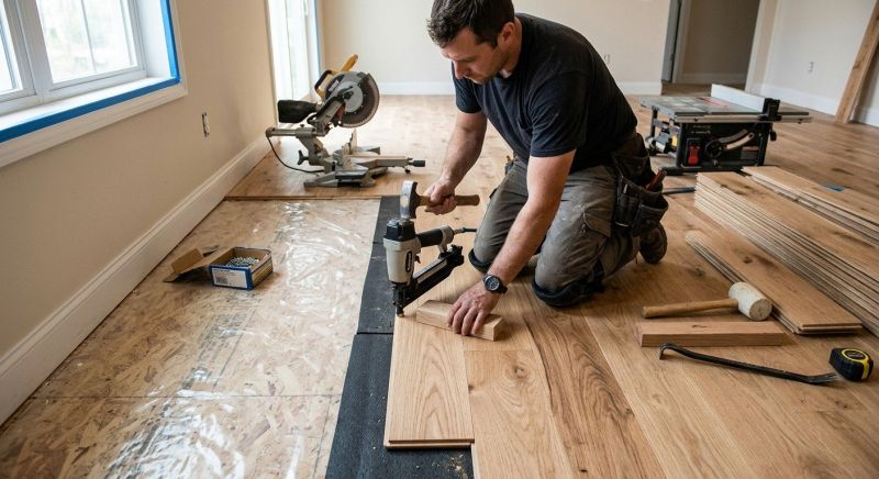 Hardwood Floor Installation in Fort Worth, TX