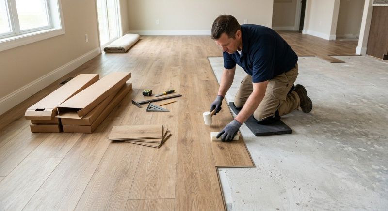 Luxury Vinyl Tile Installation in Longmont, CO