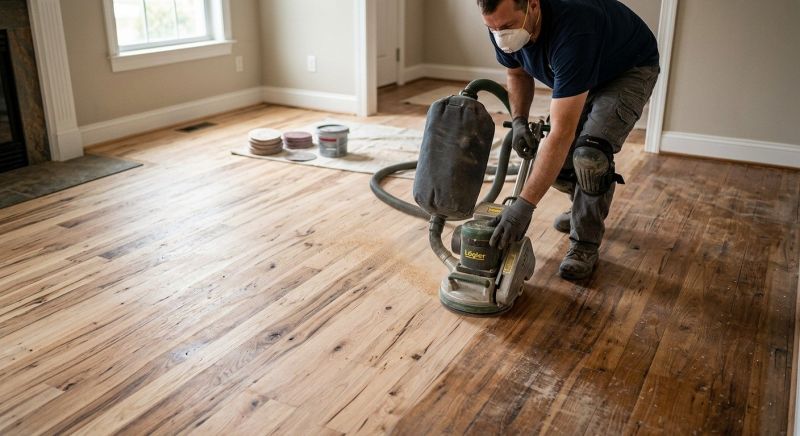 Mahogany Floor Refinishing in Olathe, KS