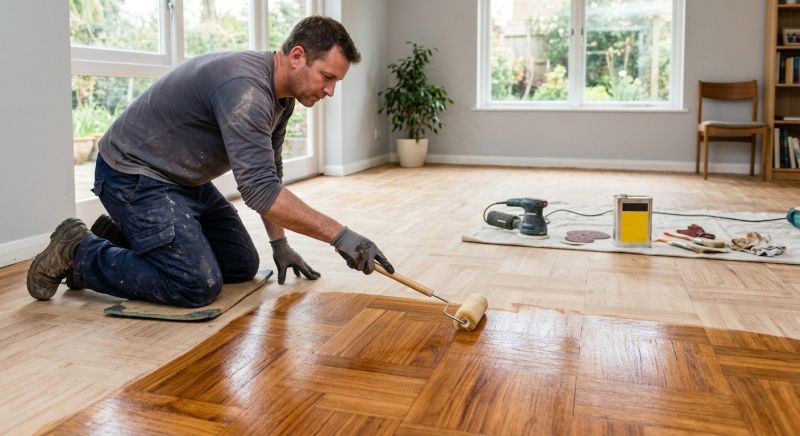 Teak Floor Refinishing in Alpharetta, GA