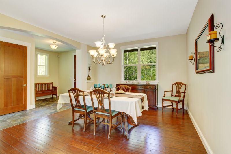 Dining Area Wood Flooring
